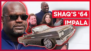 Shaquille ONeal Gets His 64 Impala Overhauled By Chip Foose And The ATeam  Overhaulin [upl. by Ynffit]