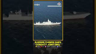 Russian Chinese Ships Conduct Joint Drills In Pacific Russias Agencies Report [upl. by Annemarie274]