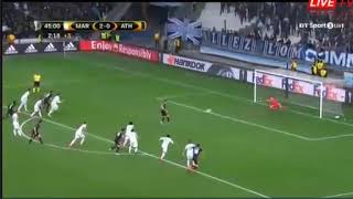 Aduriz Penalty Goal 21 Marseille  Athletic Bil [upl. by Lynn]