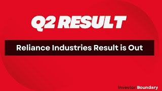 Reliance Industries Result Announcement  Any Surprises [upl. by Aisatnaf615]