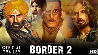 Border 2 Trailer Sunny Deol  Border 2 Trailer  Border 2 Official Trailer  Border 2 release date [upl. by Kenlay]