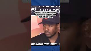 Kendrick Lamar Announced As Performer For Super Bowl 2025 Halftime Show [upl. by Averyl665]