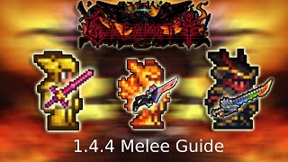 Melee Guide  Calamity Mod Terraria 144 [upl. by Neibart]