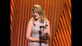 Trisha Yearwood Wins Top New Female Vocalist  ACM Awards 1992 [upl. by Marashio]