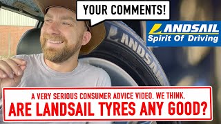 Are Landsail tyres any good Geoff tires to make a sensible video [upl. by Maziar]