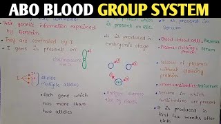 ABO Blood Group System  Antigen  Antibodies  UrduHindi [upl. by Theone]