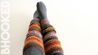 Beginner Crochet Leg Warmers [upl. by Read616]