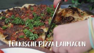 Türkische Pizza Lahmacun  simpel amp lecker [upl. by Niwhsa131]