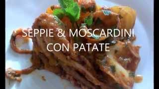 Seppie e Moscardini con patate in forno [upl. by Ennahgem379]