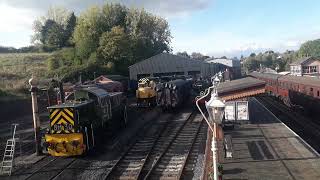 Severn Valley Railway  Bridgnorth Station [upl. by Enelyar]