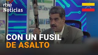 VENEZUELA MADURO llama quotTERRORISTASquot a los ESPAÑOLES DETENIDOS y dice que son quotAGENTES ENCUBIERTOSquot [upl. by Zebulen]