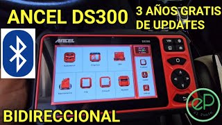 ANCEL DS300 ESCANER AUTOMOTRIZ BIDIRECCIONAL [upl. by Salmon495]