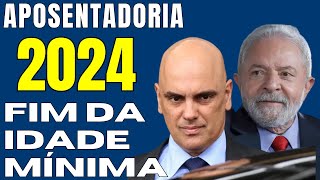 NOVIDADES FIM DA IDADE MÍNIMA SAÍU NOVA REGRA PARA APOSENTADORIA INSS 2024 [upl. by Gaylor957]