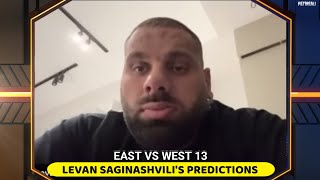 Levan Saginashvili’s predictions on East vs West 13 supermatches [upl. by Narton191]