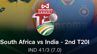 Inda vs South Africa T20 live [upl. by Rumit]