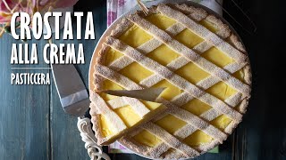 CROSTATA ALLA CREMA PASTICCERA fatta in casa  Marianna Pascarella [upl. by Eirual]