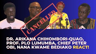 We Are Just Starting  Arikana Chihombori PLO Lumumba Peter Obi React To being Cancelled In Ghana [upl. by Mundy]