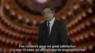 Italian Opera  Riccardo Muti  Muti talks about Italian Opera Academy [upl. by Nosa]