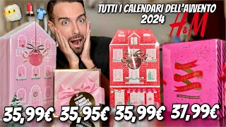 HO SPESO 14596€ PER TUTTI I CALENDARI DELL’AVVENTO HampM 2024 COSì NON DOVETE FARLO VOI 😰🎁 [upl. by Ardnuasak]