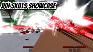 New Jun Moves Showcase  Legends Battlegrounds [upl. by Esila530]