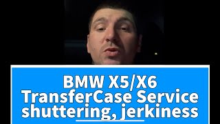 BMW X5 G05 Transfer Case Service  slipping jerkiness shuddering [upl. by Riorsson856]