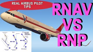 RNAVGPS vs RNP  REAL Airbus PILOT  What is the difference How to fly RNAV approaches [upl. by Pamelina]