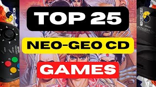 TOP 25 NeoGeo CD Games [upl. by Dall]