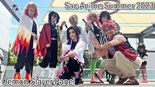 KNY Truth or Dare  Demon Slayer Cosplay Panel  Sac Anime Summer 2023 [upl. by Barnaba]