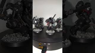 Raven Guard Assault Intercessors  40k warhammer40k warhammerminiatures miniature slpminis [upl. by Wharton77]