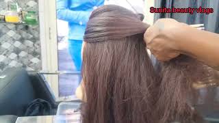 How to make party hairstyle at homeHow to style hair for Indian party [upl. by Noel204]