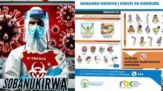 MARBURG VIRUS MU RWANDA IBINTU BIFASHE INDI NTERA [upl. by Natty]