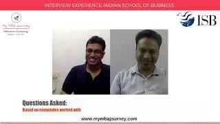 ISB 2018 Interview Experience  Engineering Background [upl. by Ynavoj]