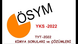 3D YAYINLARI AYT KİMYA BRANŞ DENEMESİ ÇÖZÜMÜ 22DENEME 2024 [upl. by Ahsitram]