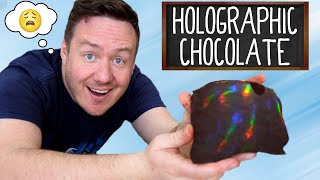 Operation Rainbow Chocolate  DIY Holographic Chocolate [upl. by Erdnaet]