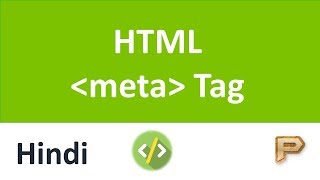 HTML Meta TagHindi [upl. by Anod390]