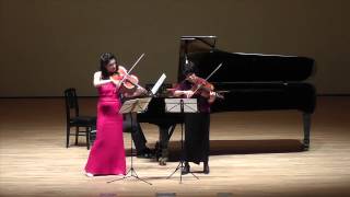 FKREISLER  Liebesfreud arranged for 2 violas and piano by Mamiko Kobayakawa [upl. by Saba]