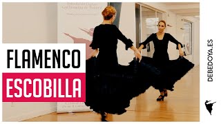 Cómo bailar la escobilla en la danza española [upl. by Rehnberg]