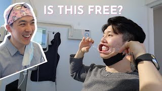 Giving my best friend a new smile 💸💸 dentist amp bromance vlog [upl. by Antonetta]