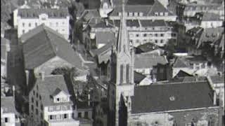 Old Film footage from Aarau in Switzerland [upl. by Dirtsa]