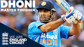 MS Dhoni  Master Finisher  England v India 2011  Highlights [upl. by Noel843]