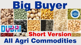 Big Buyer in Dubai  Agri Commodity Importer ReExporter एग्री कमोडिटी इम्पोर्टर दुबई  बड़ा बायर [upl. by Afihtan]