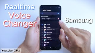 Realtime voice changer Feature in Samsung [upl. by Gunn73]