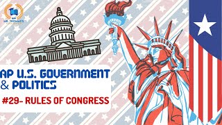 APGOV 29 Rules of Congress [upl. by Ahsem]