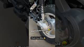 Chain Less Bike 😱🔥 newmodelbike rishitgamingcrazy paidpromotions youtubeshorts trendingshorts [upl. by Aeslahc]