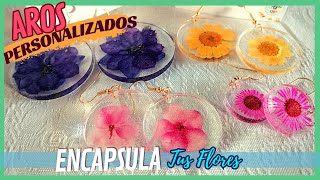 Como ENCAPSULAR FLORES SECAS En Resina Paso a Paso [upl. by Aip]