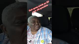 Fart spray prank on black grandma [upl. by Elana]