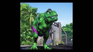 Jurassic World Evolution🌍SpiderMan IRexHulk TRexGoku Spinosaurus Dinosaurs Fight [upl. by Frodi]