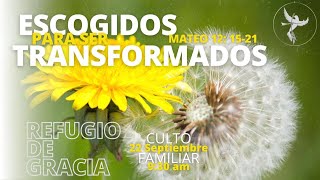 🔴En Vivo🔴 Elegidos para Ser Transformados por Cristo Mateo 1215  21 [upl. by Nosnah]