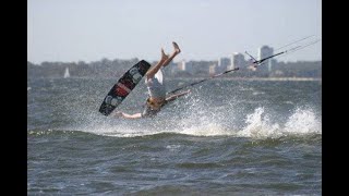 kitesurfing CRASH TIME vol2 Kiteloop and Megaloop [upl. by Berenice]