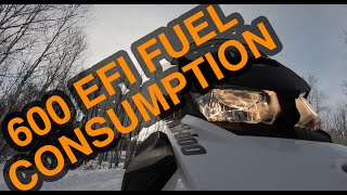 2021 SkiDoo Expedition Sport 600 EFI Fuel amp Oil Consumption [upl. by Hanson229]